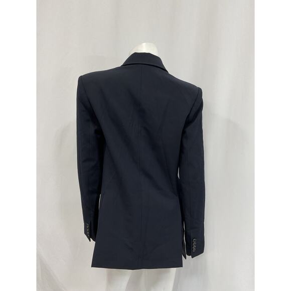 Alc Ltd 'Declan' Navy Polyester Tailored Jacket Size 2 - Picture 3 of 5